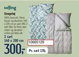 Føtex Sengetøj tilbud