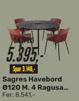 Sagres Havebord