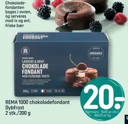 REMA 1000 Chokoladefondant tilbud