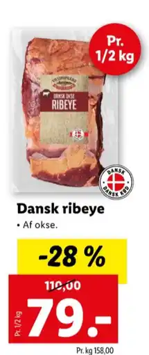 Lidl Ribeye tilbud