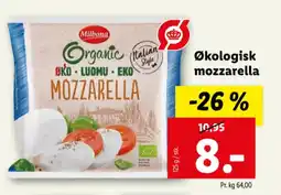 Lidl Mozzarella tilbud