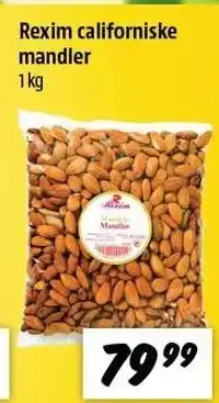 zur Krone Rexim californiske mandler tilbud