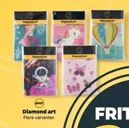 Diamond art Flere varianter.