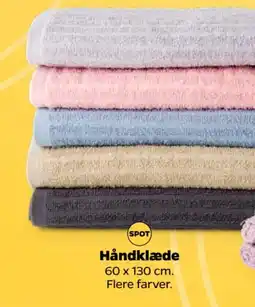 Netto Håndklæde 60 x 130 cm. Flere farver. tilbud