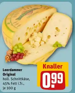 REWE DE Leerdammer Original tilbud