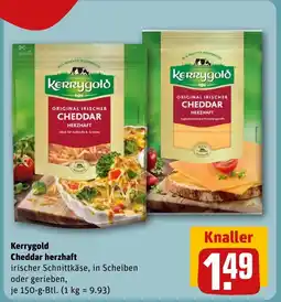 REWE DE Kerrygold Cheddar herzhaft tilbud