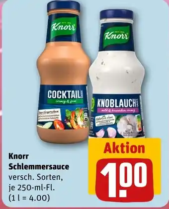 REWE Knorr Schlemmersauce tilbud