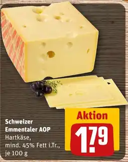 REWE DE Schweizer Emmentaler AOP tilbud