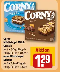 REWE DE Corny Müsliriegel Milch Classic tilbud