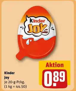 REWE DE Kinder Joy tilbud