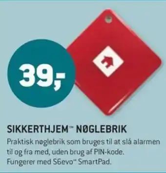 XL-BYG SIKKERTHJEM™ NØGLEBRIK tilbud