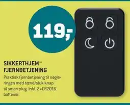 XL-BYG SIKKERTHJEM™ FJERNBETJENING tilbud