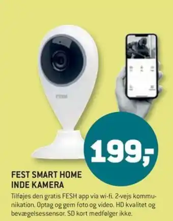 XL-BYG FEST SMART HOME INDE KAMERA tilbud