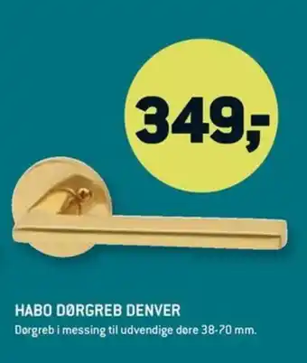 XL-BYG HABO DØRGREB DENVER tilbud