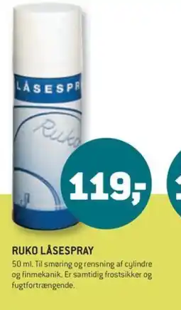 XL-BYG RUKO LÅSESPRAY tilbud