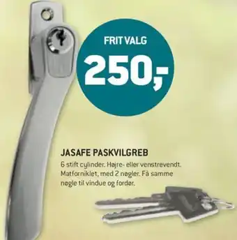 XL-BYG JASAFE PASKVILGREB tilbud