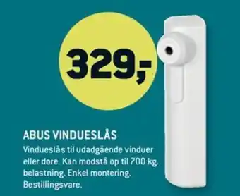 XL-BYG ABUS VINDUESLÅS tilbud