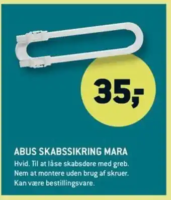 XL-BYG ABUS SKABSSIKRING MARA tilbud