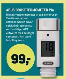 XL-BYG ABUS BRUSETERMOMETER PIA tilbud