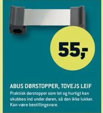 XL-BYG ABUS DØRSTOPPER, TOVEJS LEIF tilbud