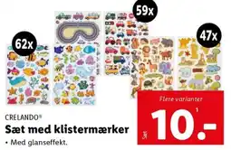 Lidl Sæt med klistermærker tilbud