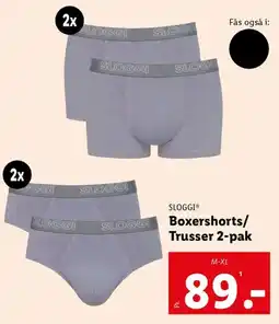 Lidl Boxershorts/ Trusser 2-pak tilbud