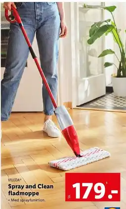 Spray and Clean fladmoppe