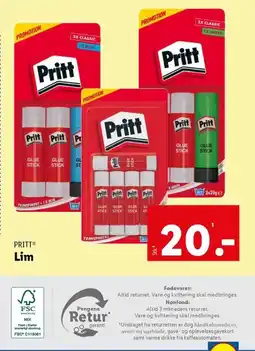 Lidl PRITT® Lim tilbud