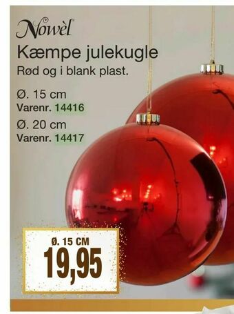 Harald Nyborg Kæmpe julekugle tilbud