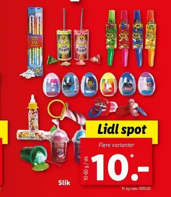 Let-Køb Slik tilbud