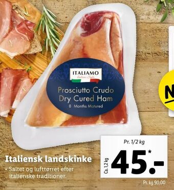 Italiensk landskinke