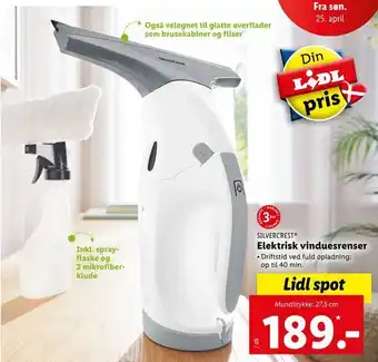 Let-Køb Elektrisk vinduesrenser tilbud