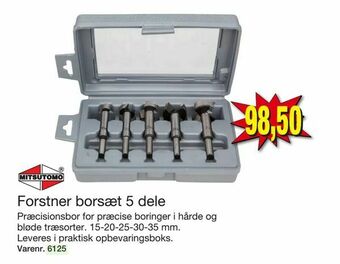 Harald Nyborg Forstner borsæt 5 dele tilbud