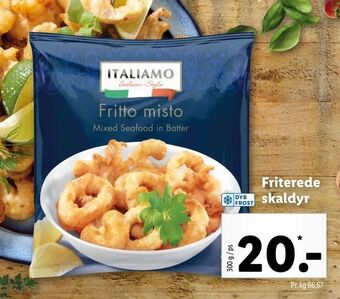Friterede skaldyr