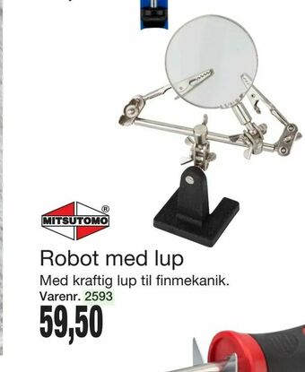 Harald Nyborg Robot med lup tilbud