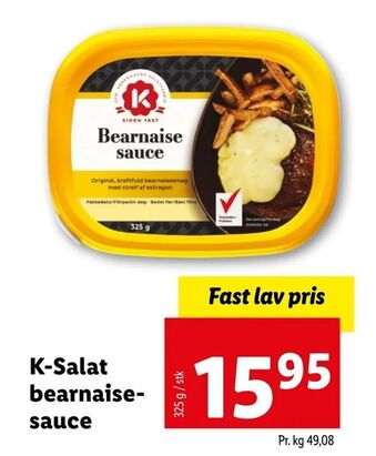 Let-Køb K-Salat bearnaisesauce tilbud