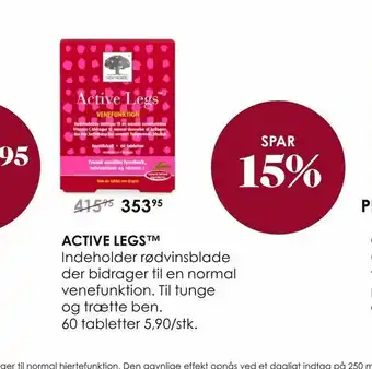 Matas Active legs™ tilbud