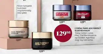 Matas L'oréal paris age perfect eller revitalift tilbud