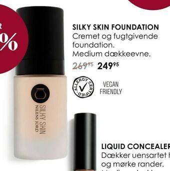 Matas Silky skin foundation tilbud
