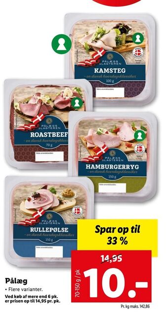 Let-Køb Pålæg tilbud