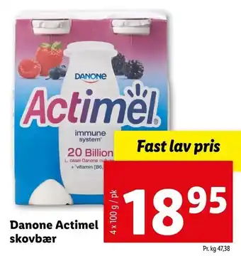 Danone Actimel skovbær