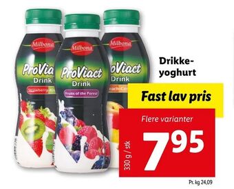 Let-Køb Drikke yoghurt tilbud