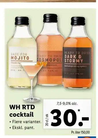 WH RTD cocktail