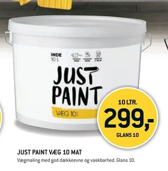 XL-BYG Just paint væg 10 mat tilbud
