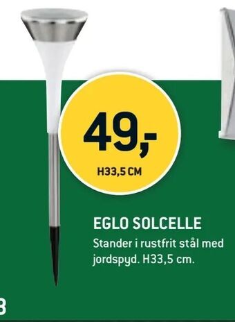 XL-BYG Eglo solcelle tilbud