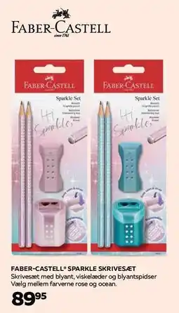 FABER-CASTELL SPARKLE SKRIVESÆT