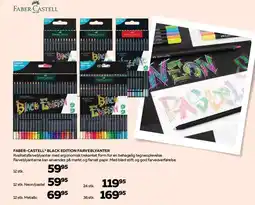 Bog & idé FABER-CASTELL BLACK EDITION FARVEBLYANTER tilbud