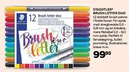 Bog & idé STAEDTLER BRUSH LETTER DUO tilbud
