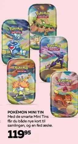 Bog & idé POKÉMON MINI TIN tilbud
