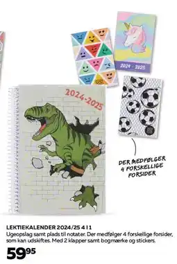 LEKTIEKALENDER 2024/25 4 I 1